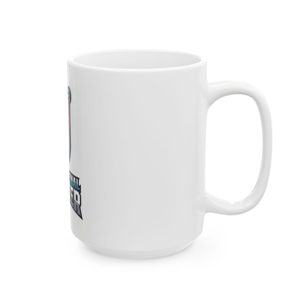 "Professional Hooker" White Ceramic Mug — Graphic