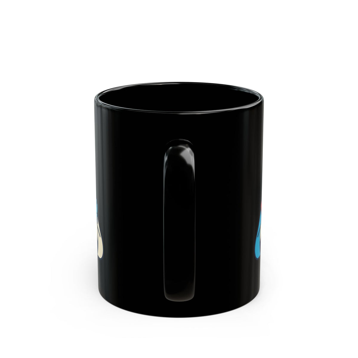 "Good Book Series Not Dead Awkward In Bed" Black Ceramic Mug — Graphic