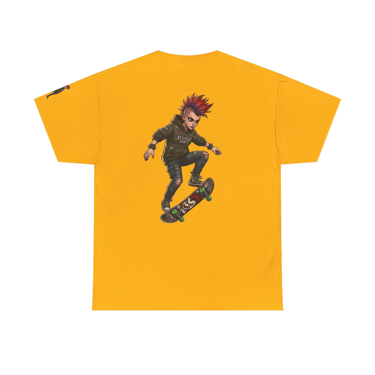 Color: Gold | Riot Premium Graphic Tee