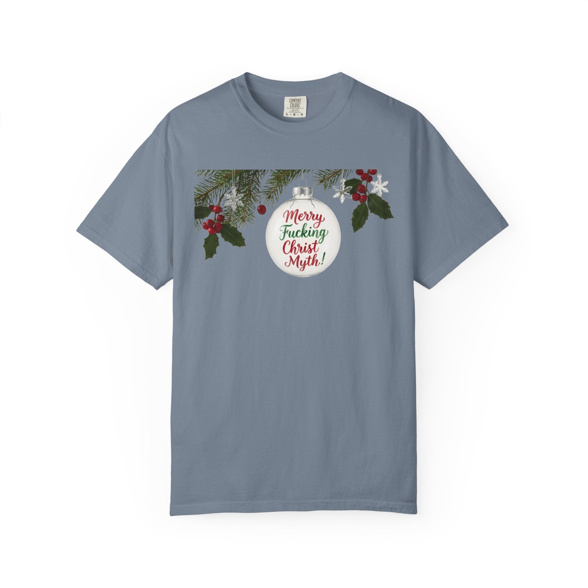 "MF Christ Myth" Unisex Garment-Dyed T-shirt