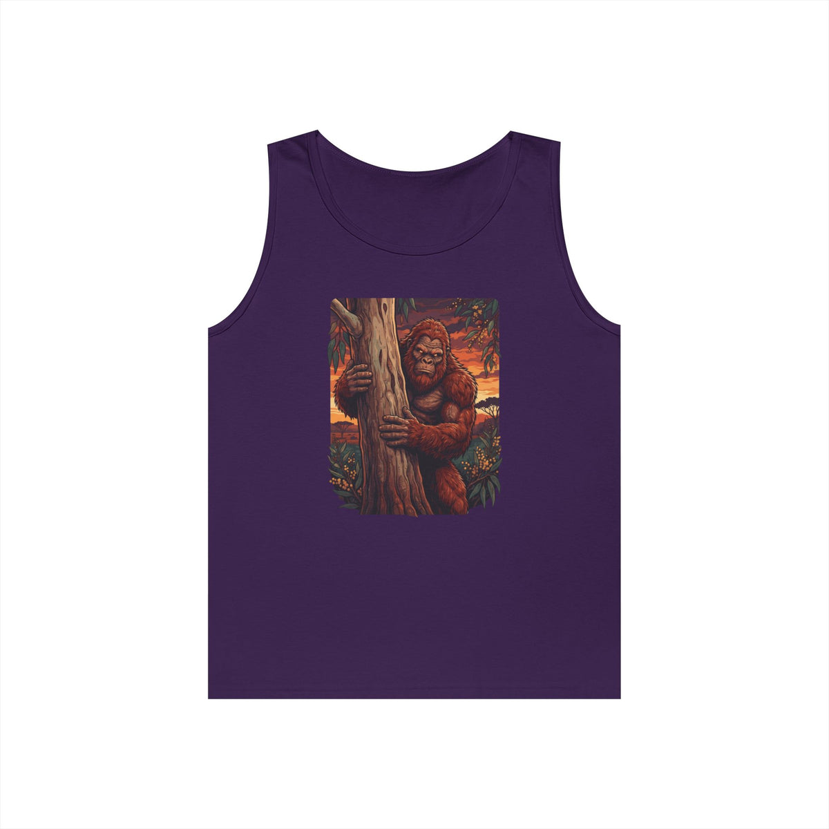 Color: Purple | Yowie (Australian Folklore) Tank Top