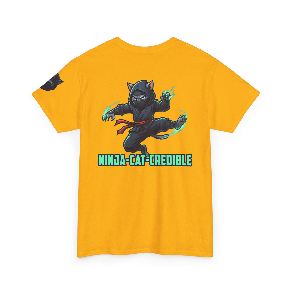 "Ninja Cat Credible" Premium Graphic Tee