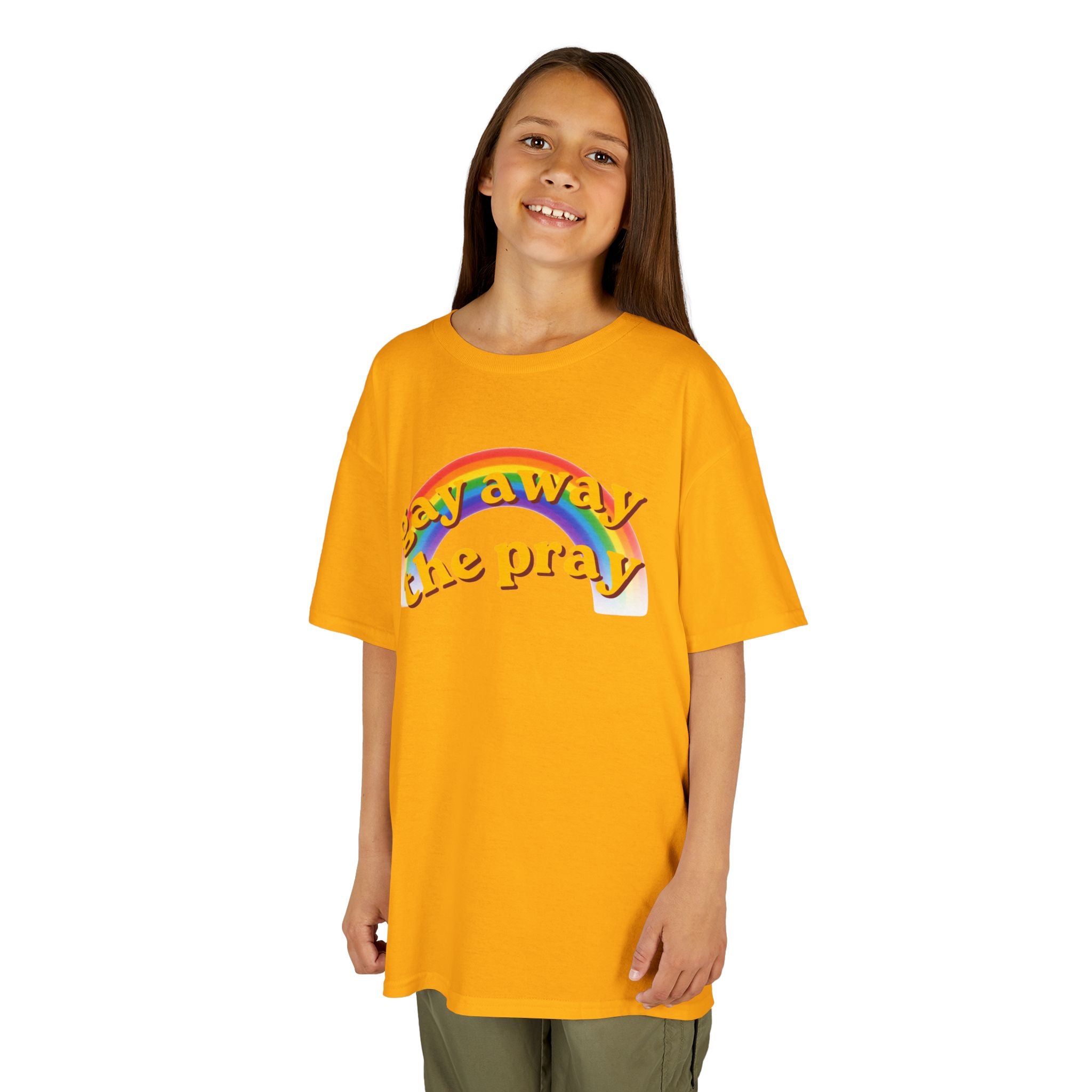 "Gay Away the Pray" Kids Tee