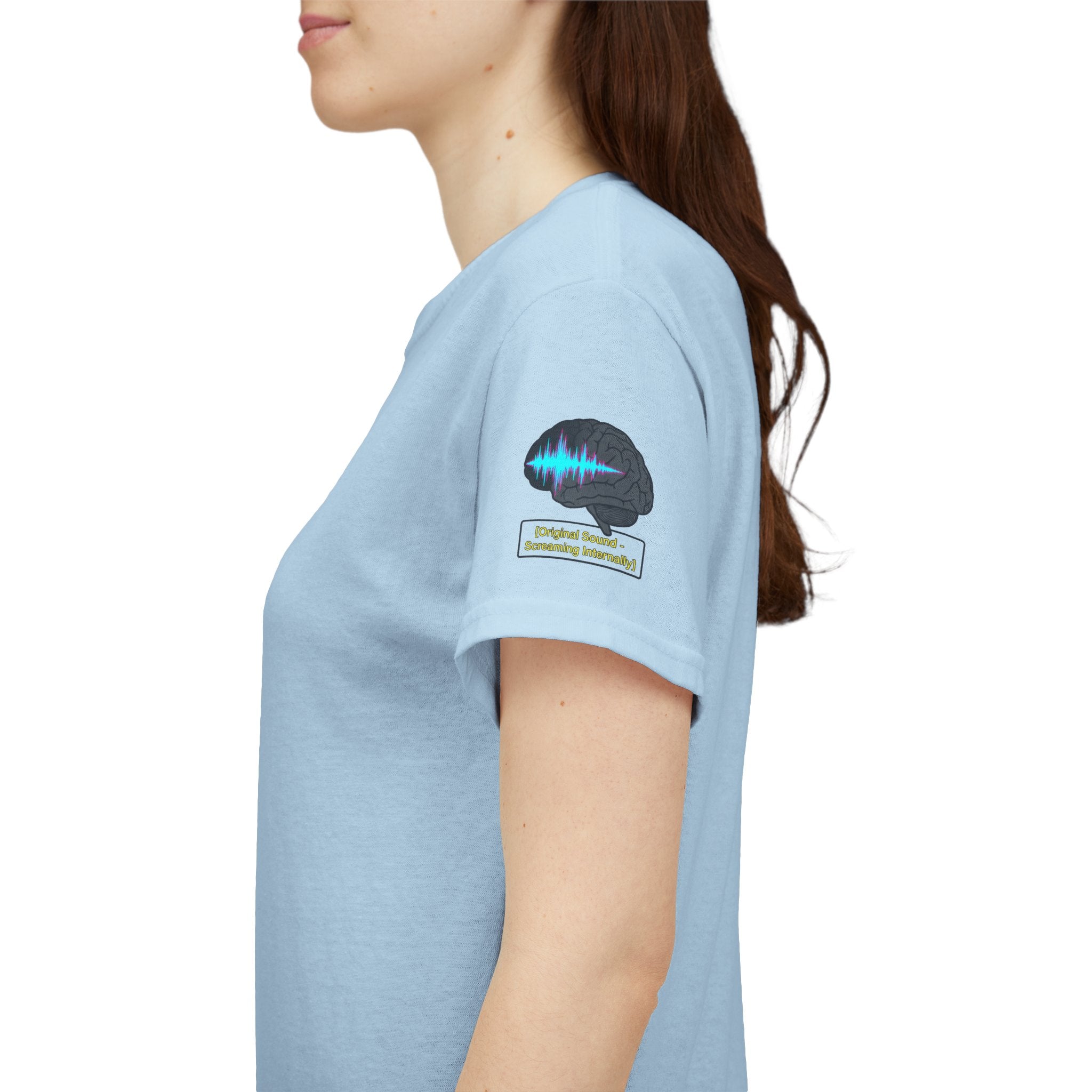 "Screaming Internally" Premium Graphic Tee