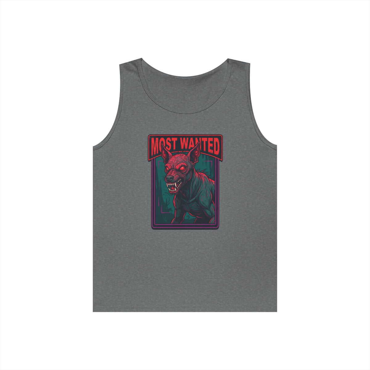 Color: Graphite Heather | Chupacabra (Puerto Rico-Latin America) Tank Top
