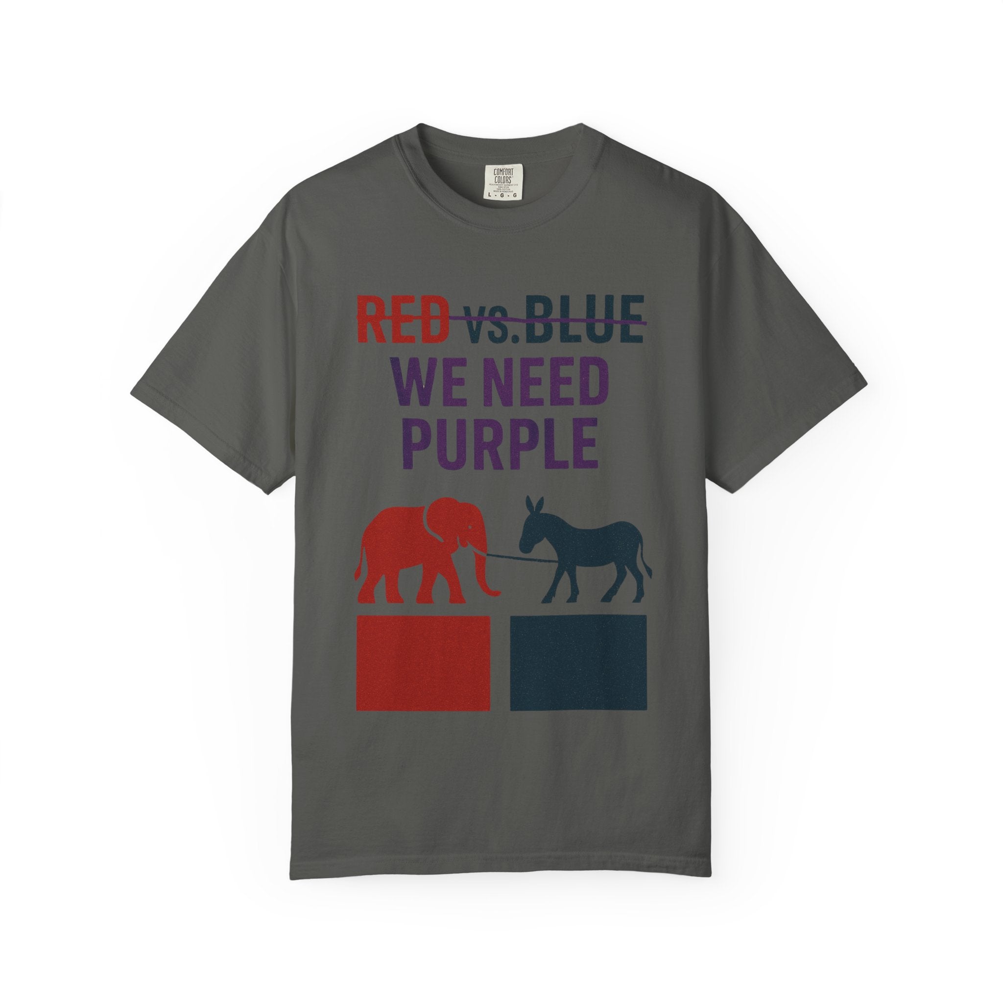 "he Lesser Evil Election" Unisex Garment-Dyed T-shirt