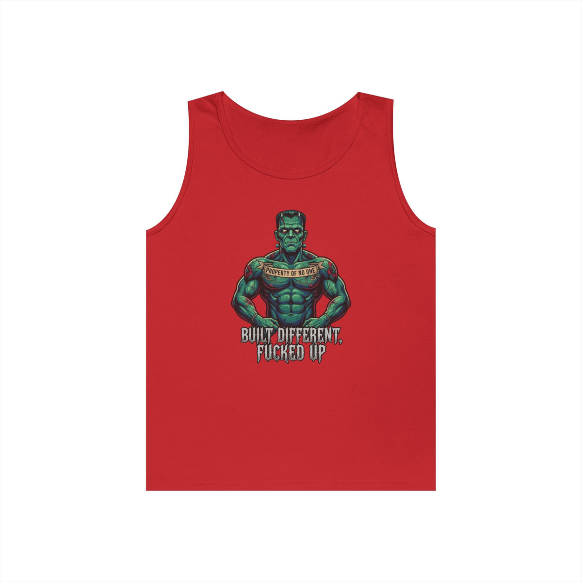 "Built Different" Tank Top