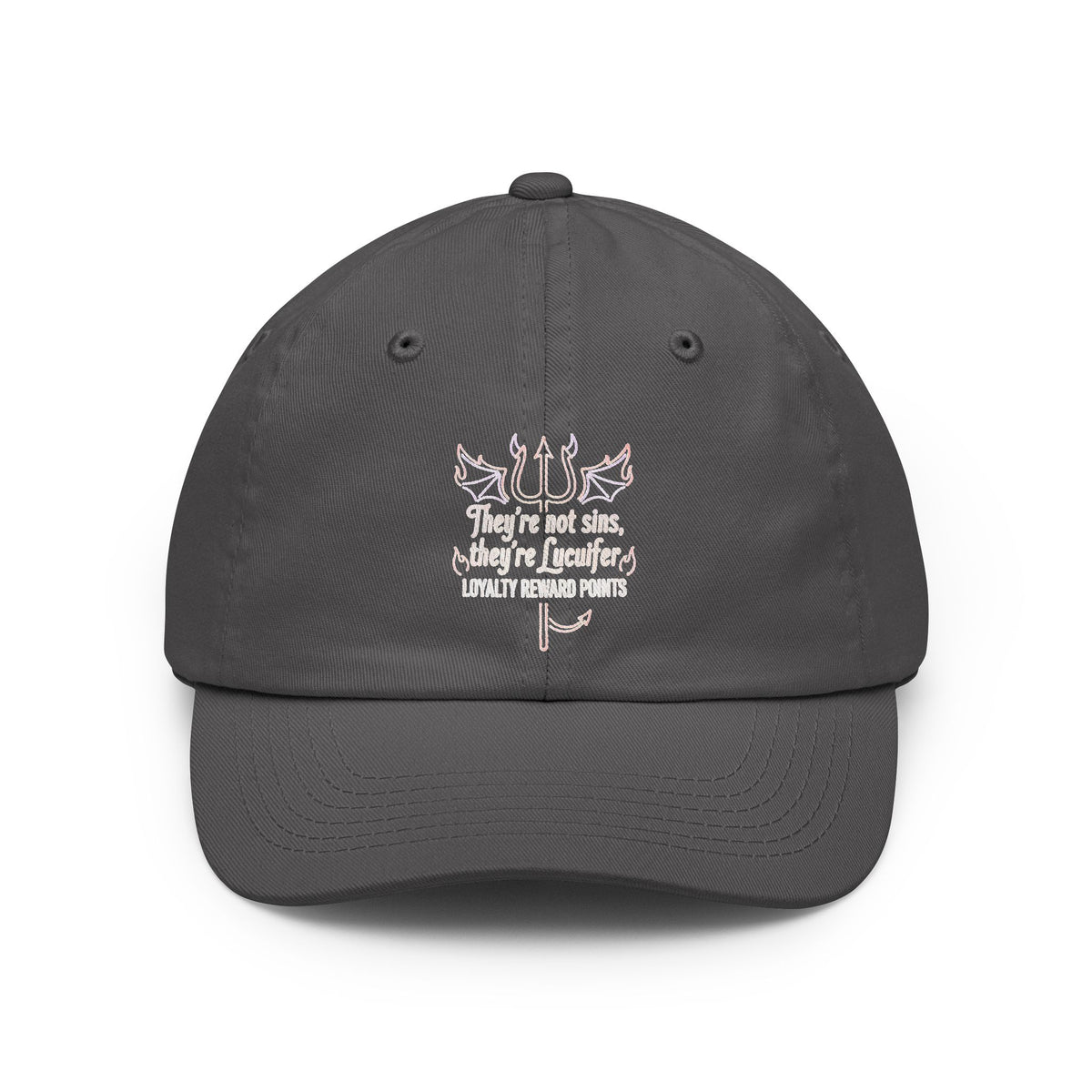 Color: Charcoal | Lucifer Loyalty Dad Hat