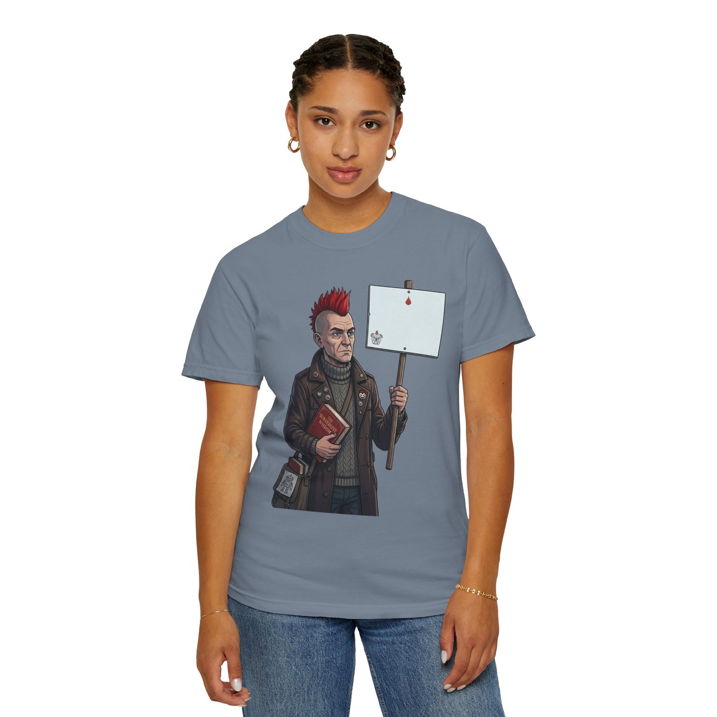 "Quiet" Unisex Garment-Dyed Tee