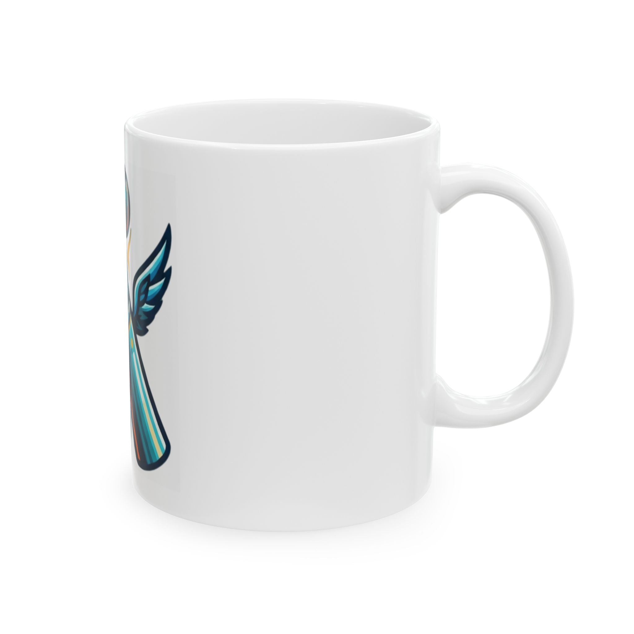 "Drill Baby Drill" White Ceramic Mug — Graphic