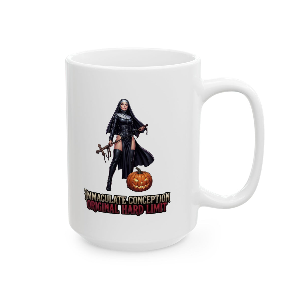 "Original Hard Limit" White Ceramic Mug