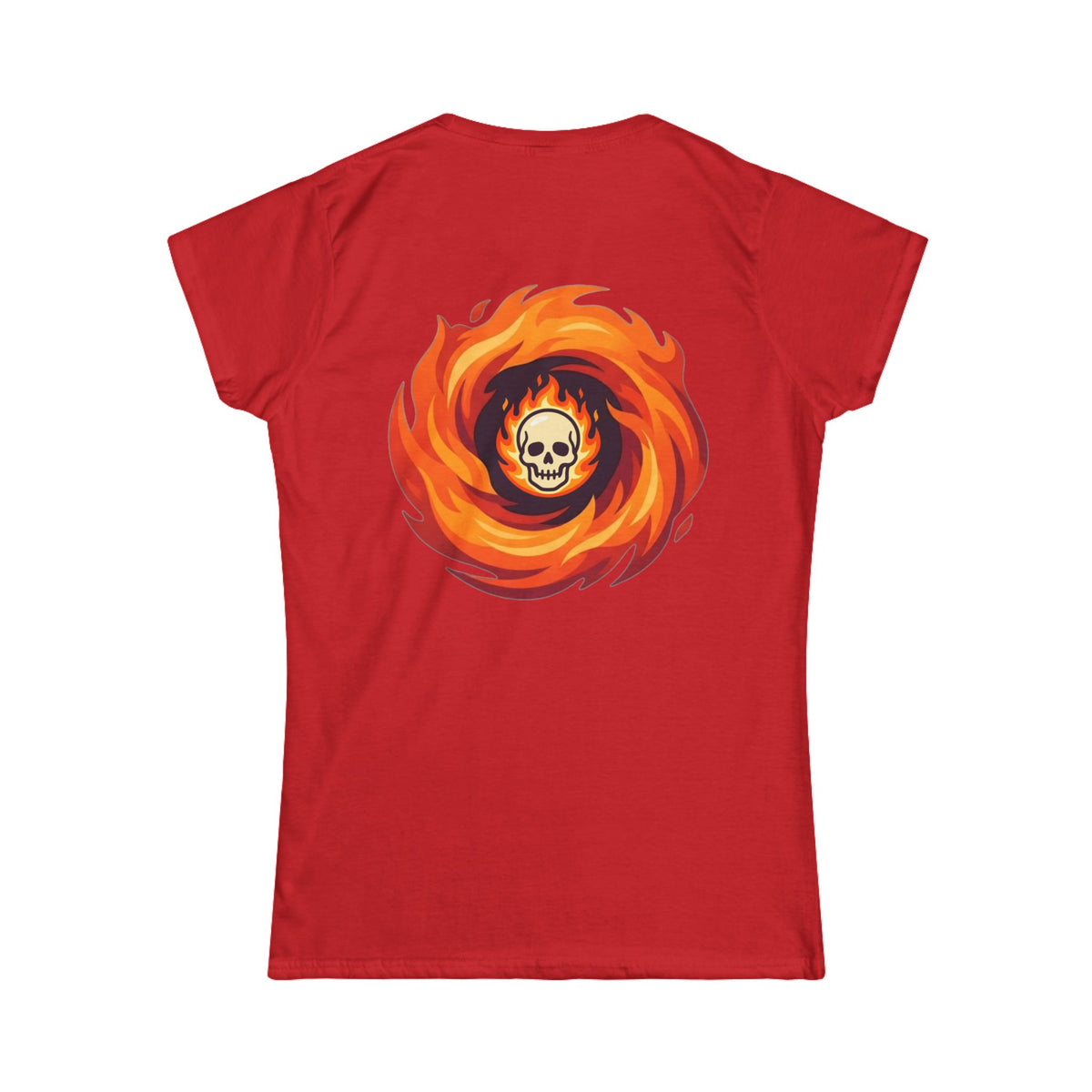 Color: Red | Hellfire Women's Tee