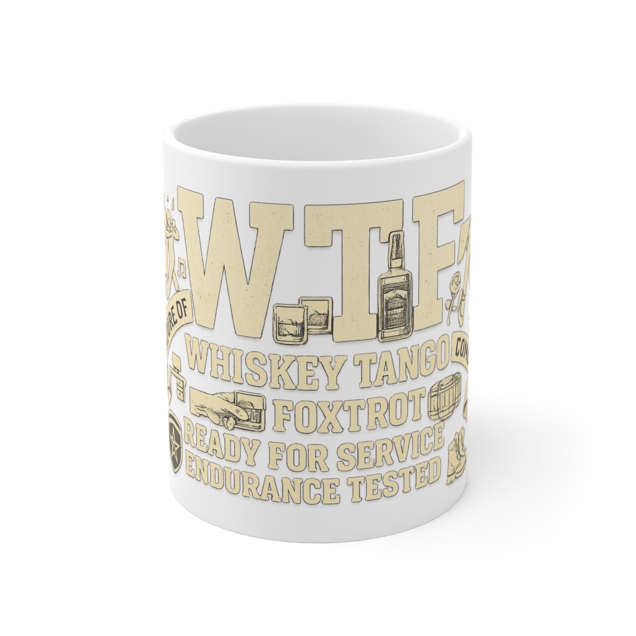WTF Nature of Combat | 11oz Mug — AttitudeShirts
