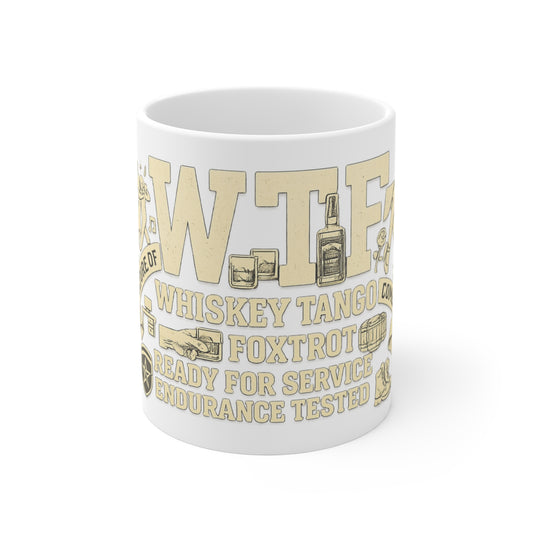 WTF Nature of Combat | 11oz Mug — AttitudeShirts