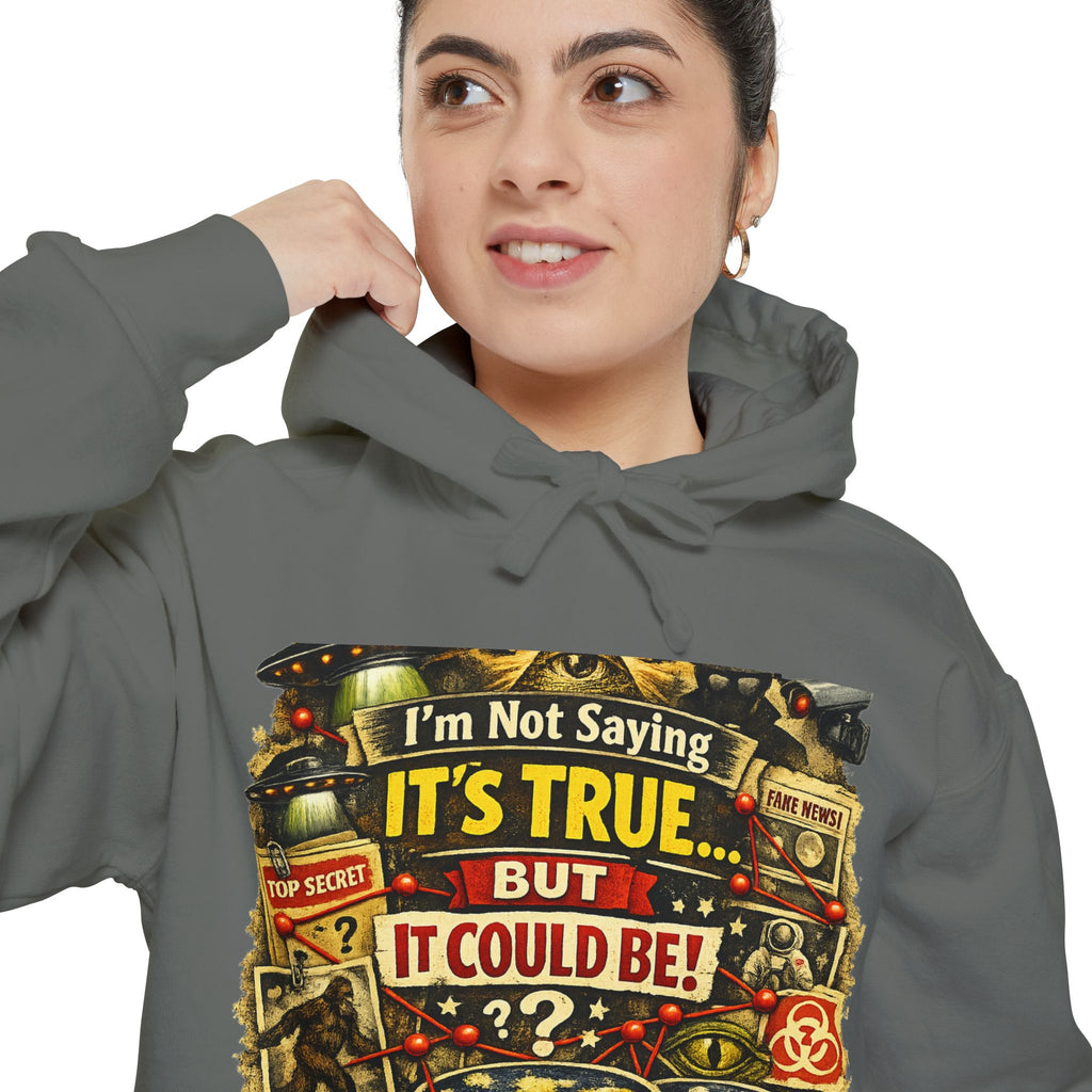 Just Sayin' Plausible Deniability Tee | Garment-Dyed Hoodie — AttitudeShirts