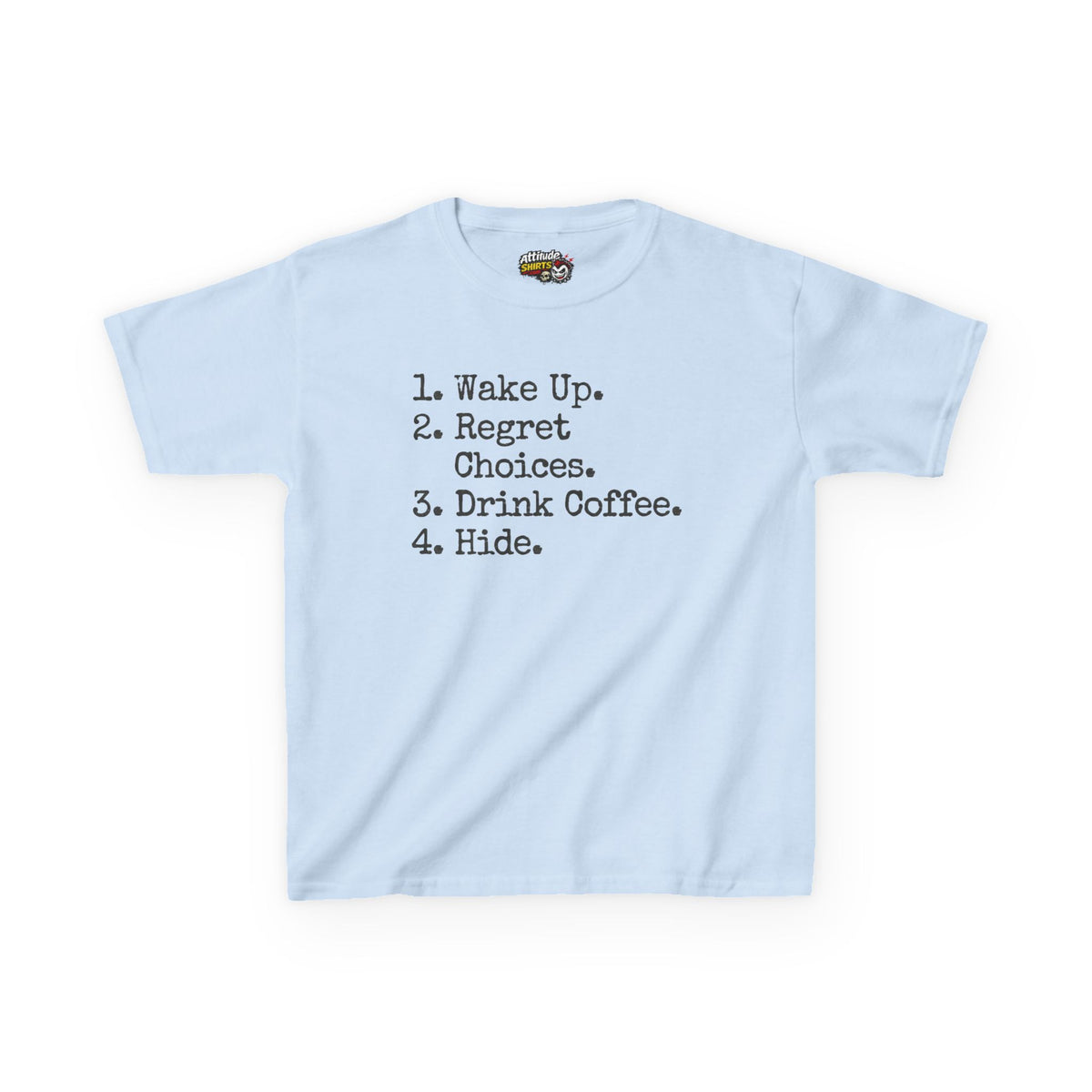 "Daily Schedule Asset" Kids Tee