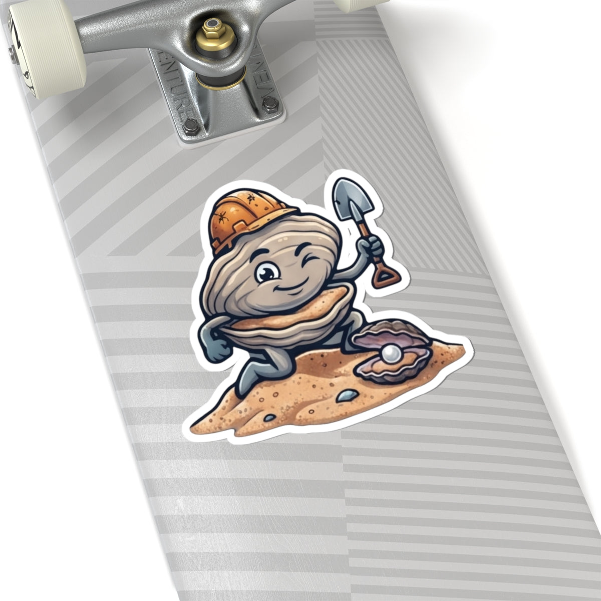 "Digging For The Big Pearl" Sticker