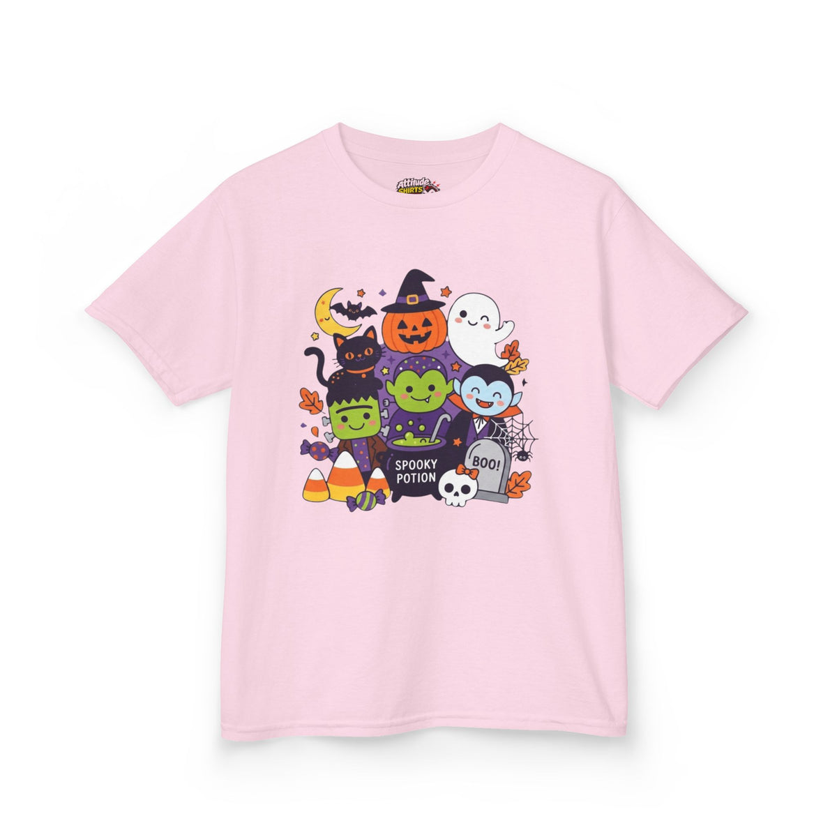 Color: Light Pink | Spooky Potion Kids Tee