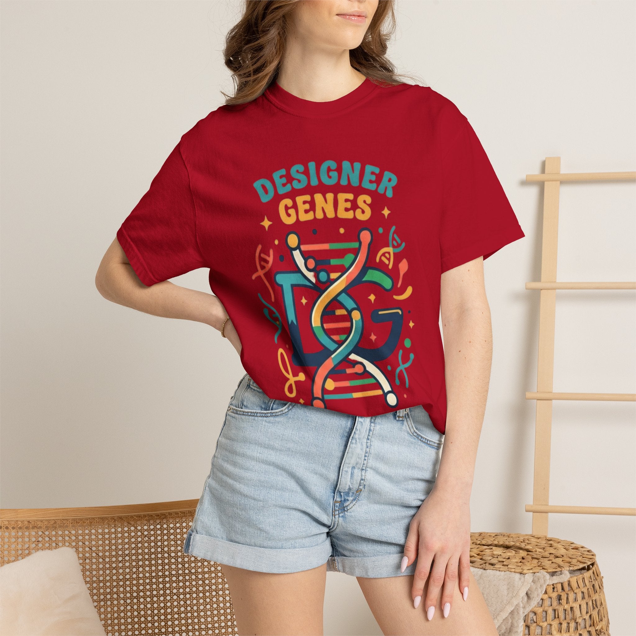 "Designer Genes" Unisex Garment-Dyed Tee