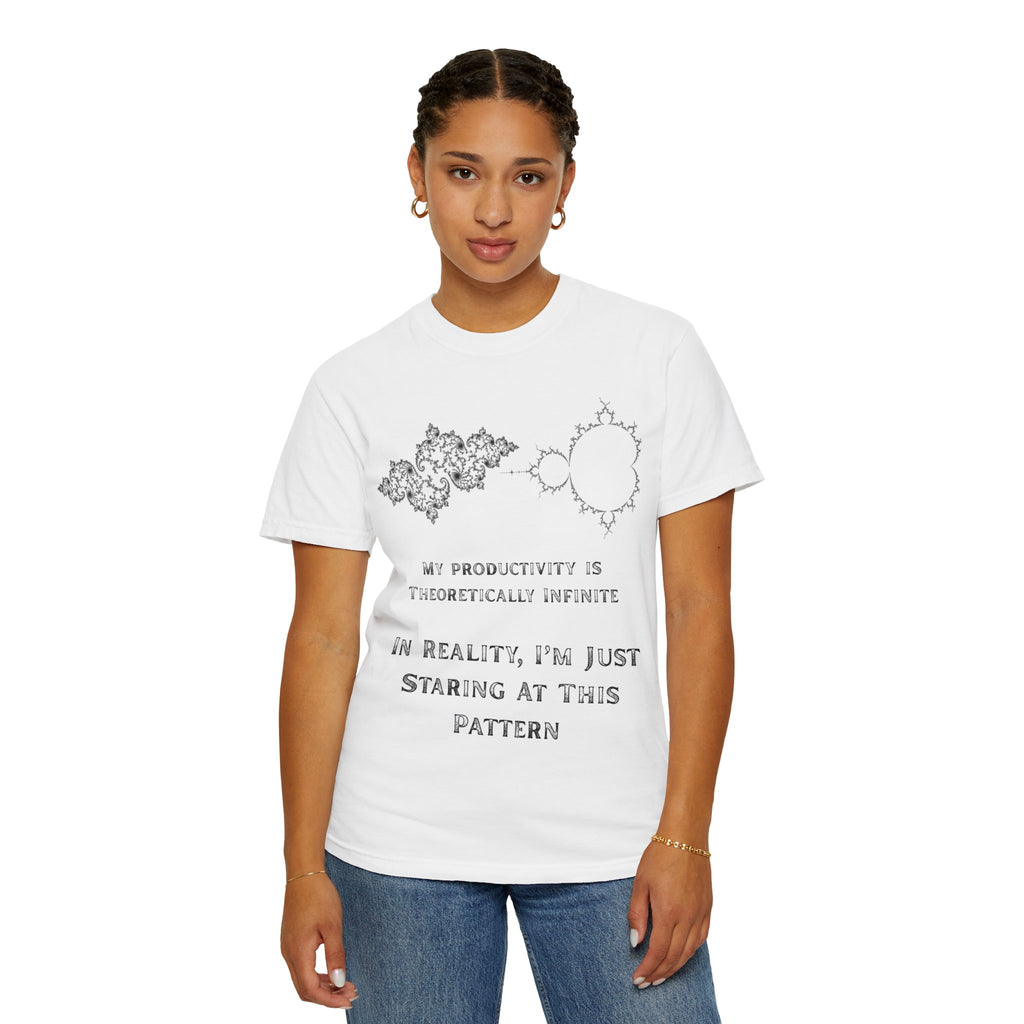 "Theoretically Infinite" Unisex Garment-Dyed Tee