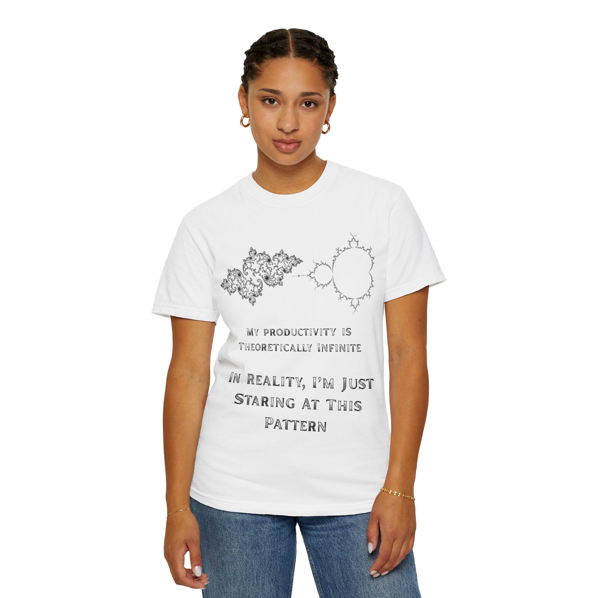"Theoretically Infinite" Unisex Garment-Dyed Tee