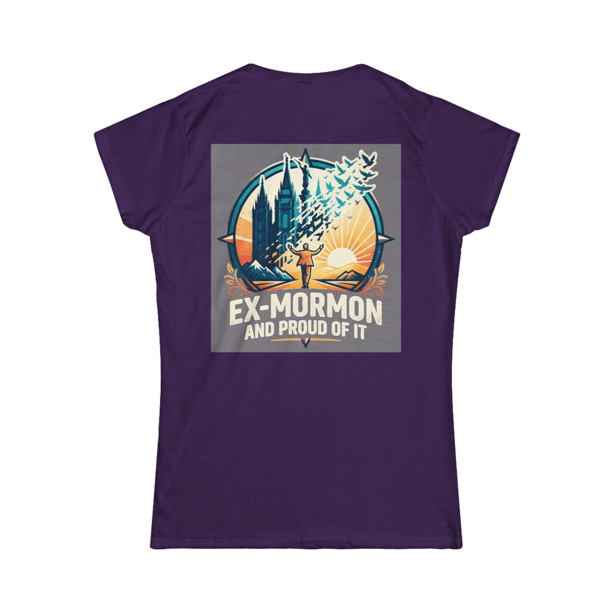 Color: Purple | Ex Mormon Women's Tee