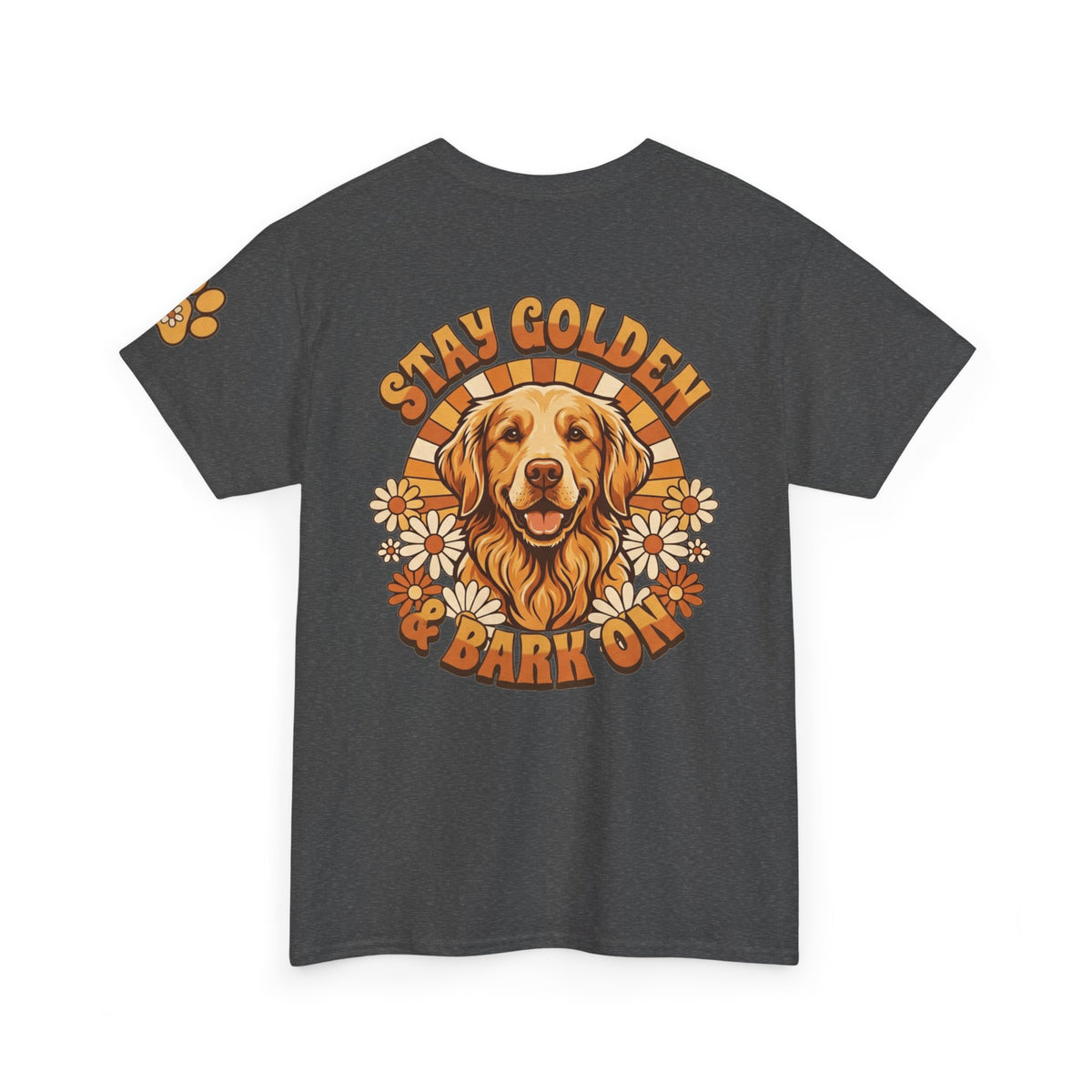 "Stay Golden & Bark On" Premium Graphic Tee