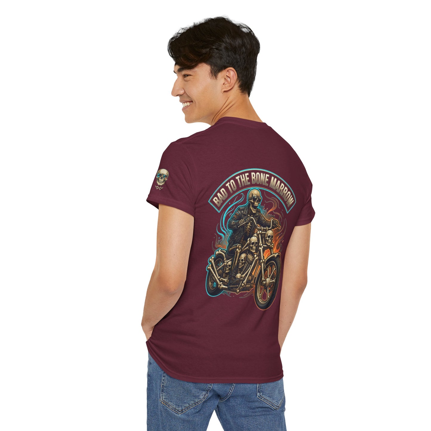 "Bad to the Bone Marrow" Premium Graphic Tee