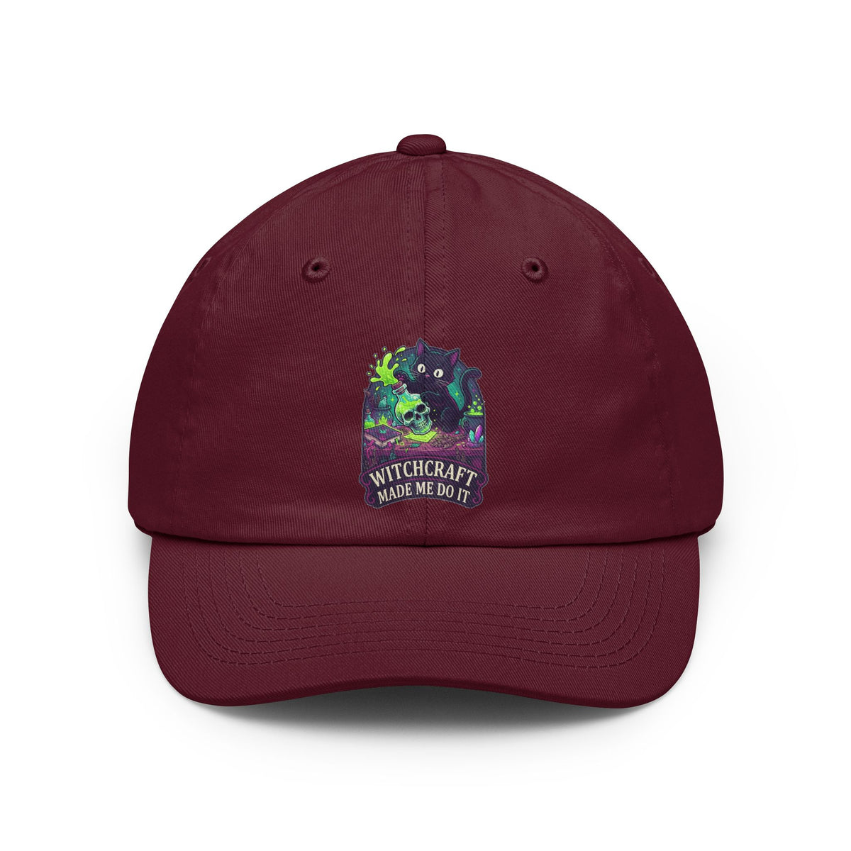 Color: Maroon | Witchcraft Made Me Do It Dad Hat