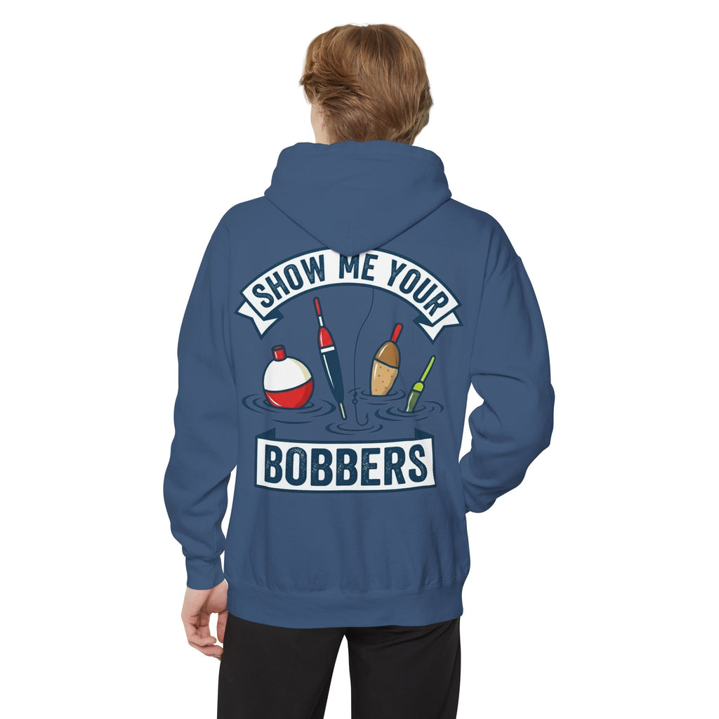 "Show Me Your Bobber" Garment-Dyed Hoodie
