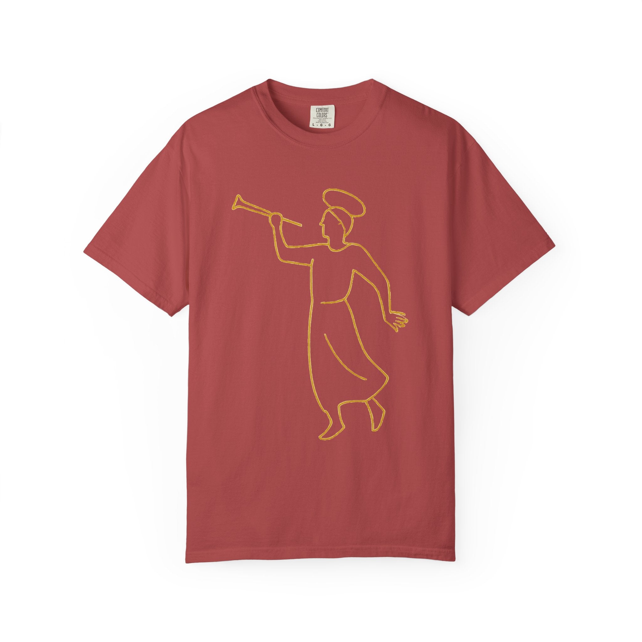 "Angel Moroni" Unisex Garment-Dyed T-shirt