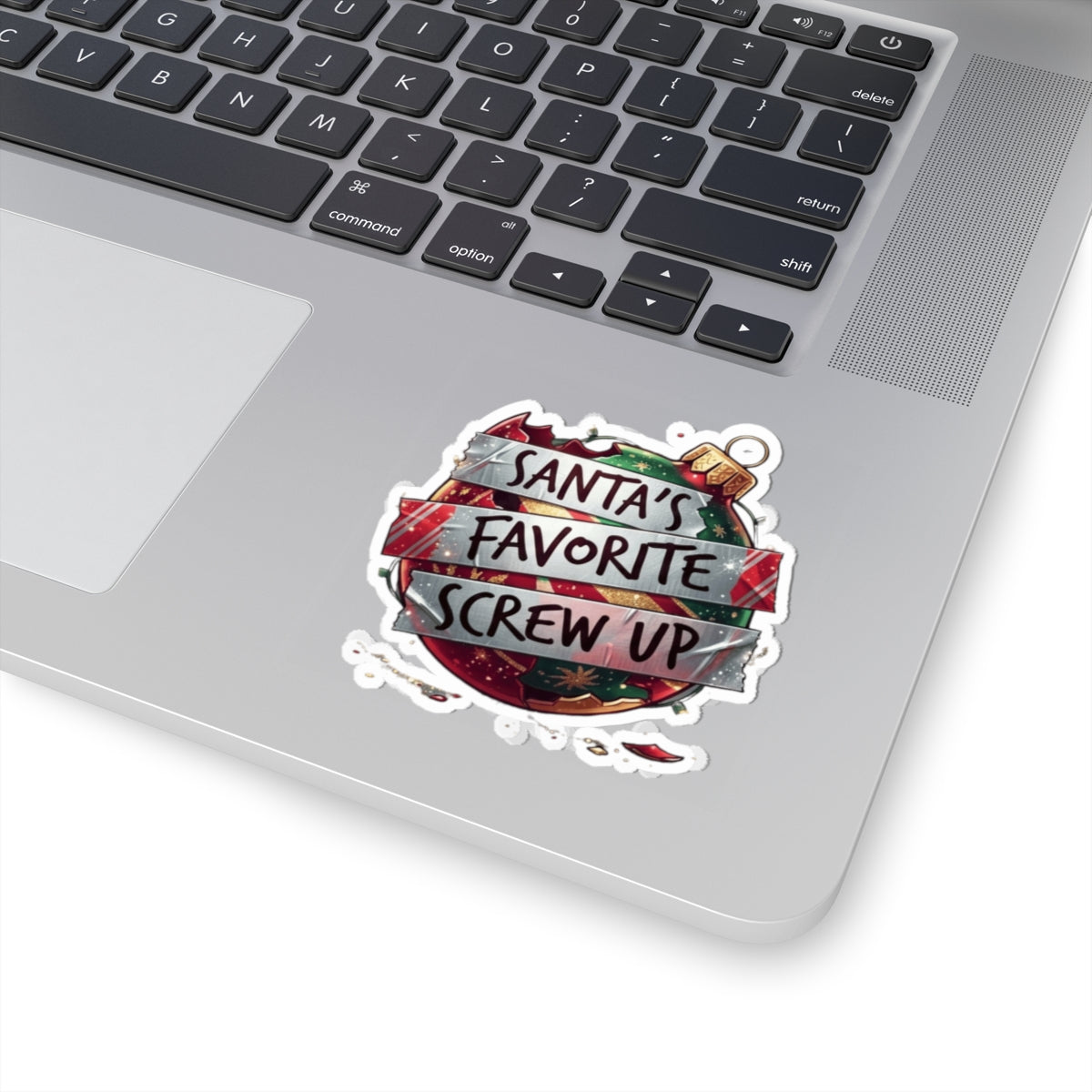 "Santa's Favorite Screw Up" Sticker