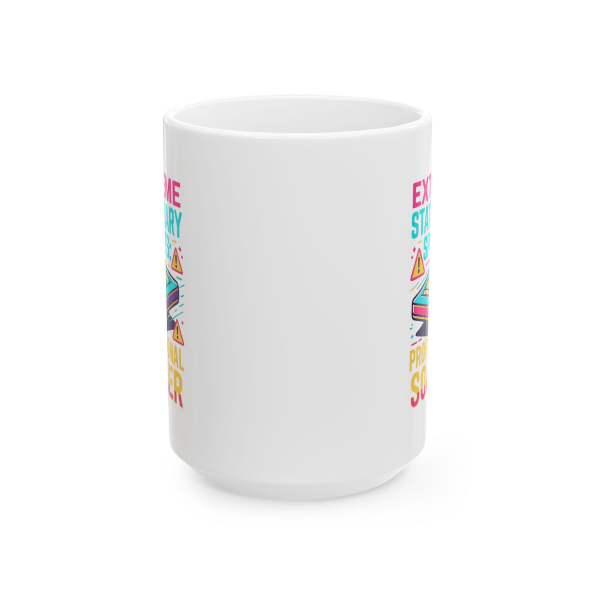 "Professional Soaker" White Ceramic Mug