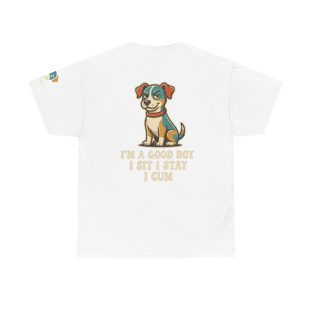 Color: White | I'm A Good Boy Premium Graphic Tee