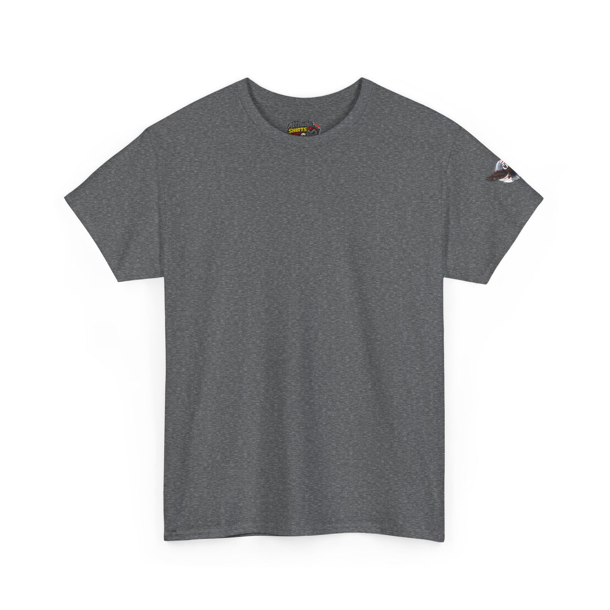 Color: Graphite Heather | Merica Premium Graphic Tee