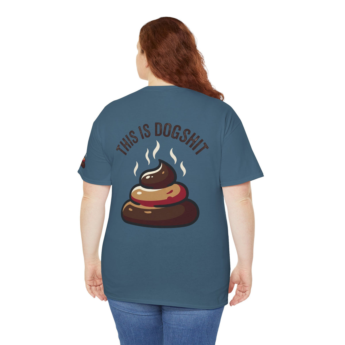 Color: Indigo Blue | This is Dogshit Premium Graphic Tee