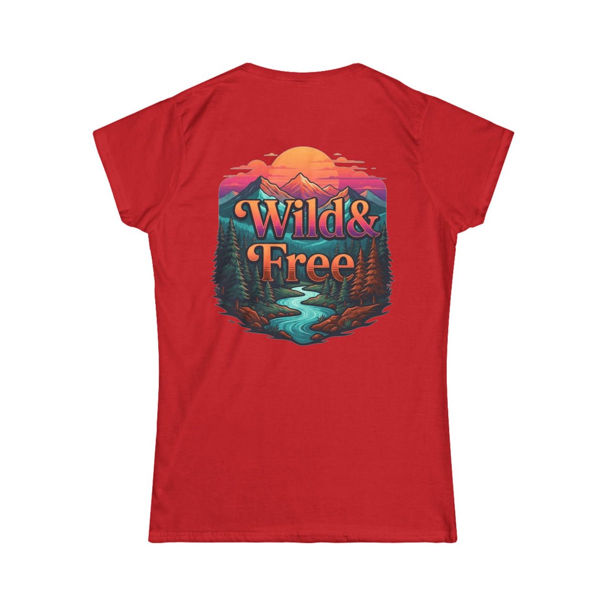 Color: Red | Wild & Free Women's Tee