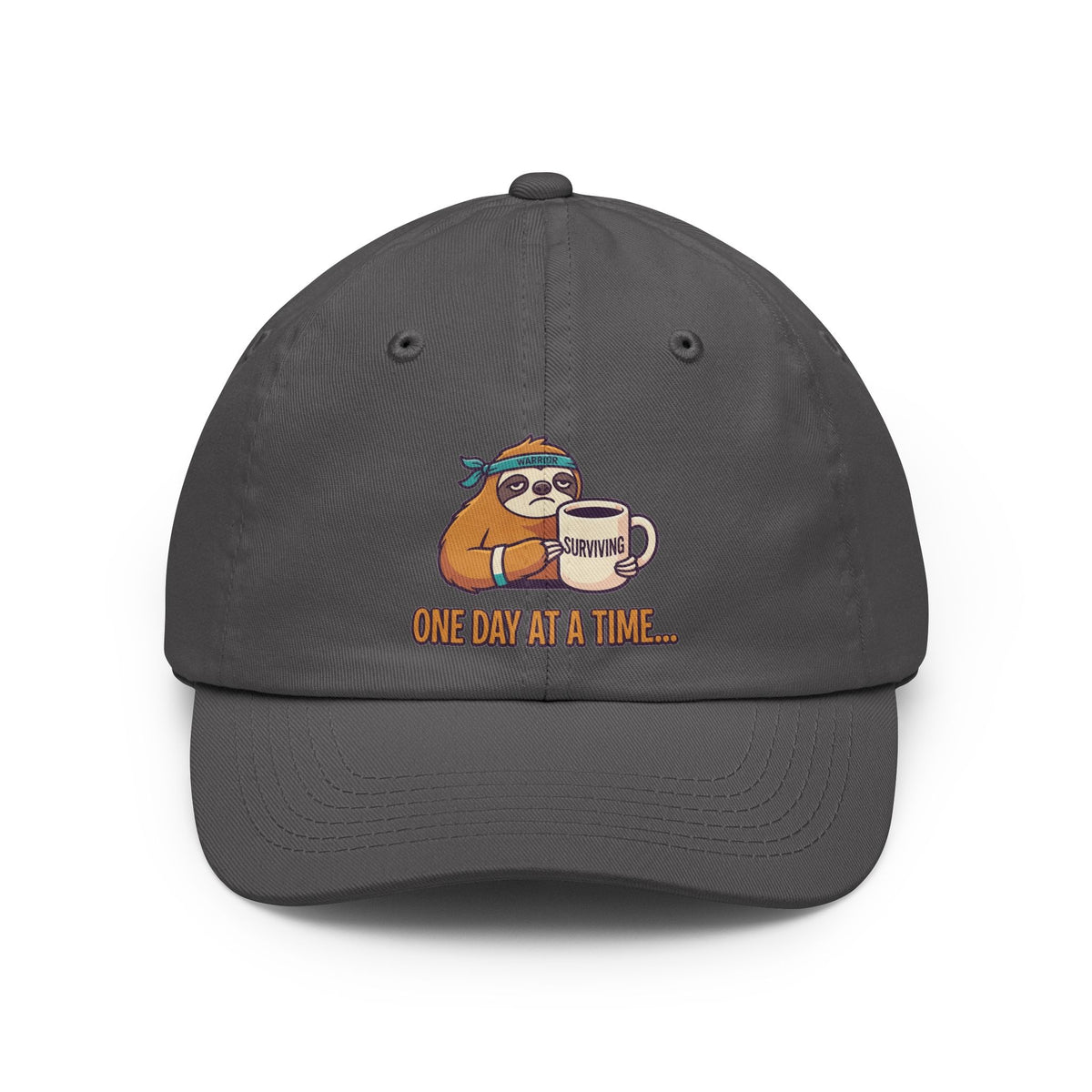 "Cancer One Day At A Time" Dad Hat — -C