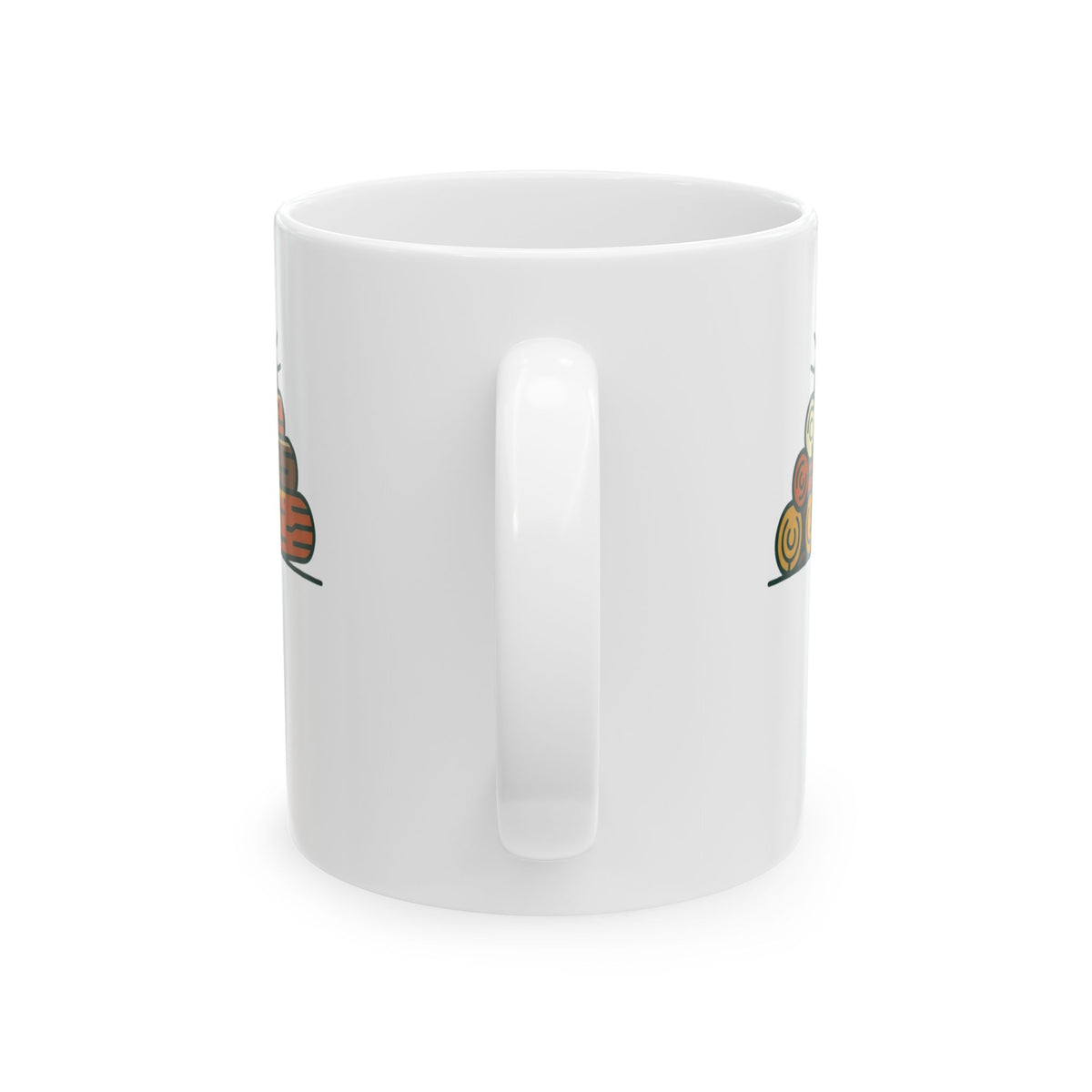 "Morning Wood Appreciation Society" White Ceramic Mug — Graphic