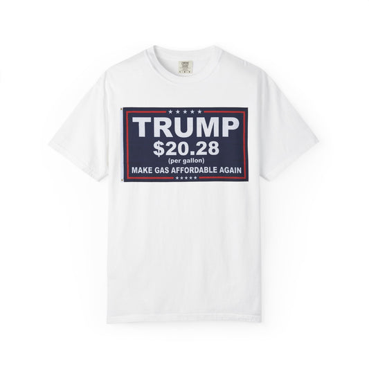 Color: White | Trump $20.28 Unisex Garment-Dyed T-shirt