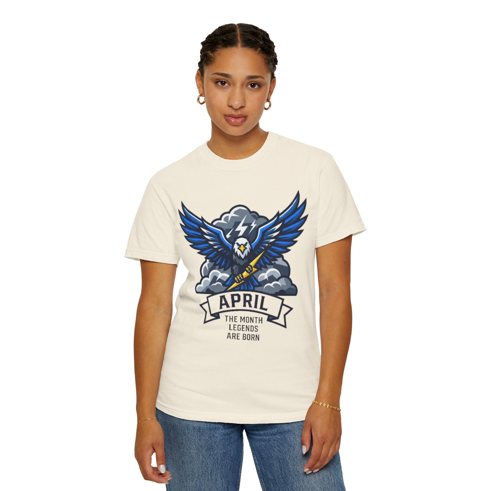 "April Legend" Unisex Garment-Dyed Tee