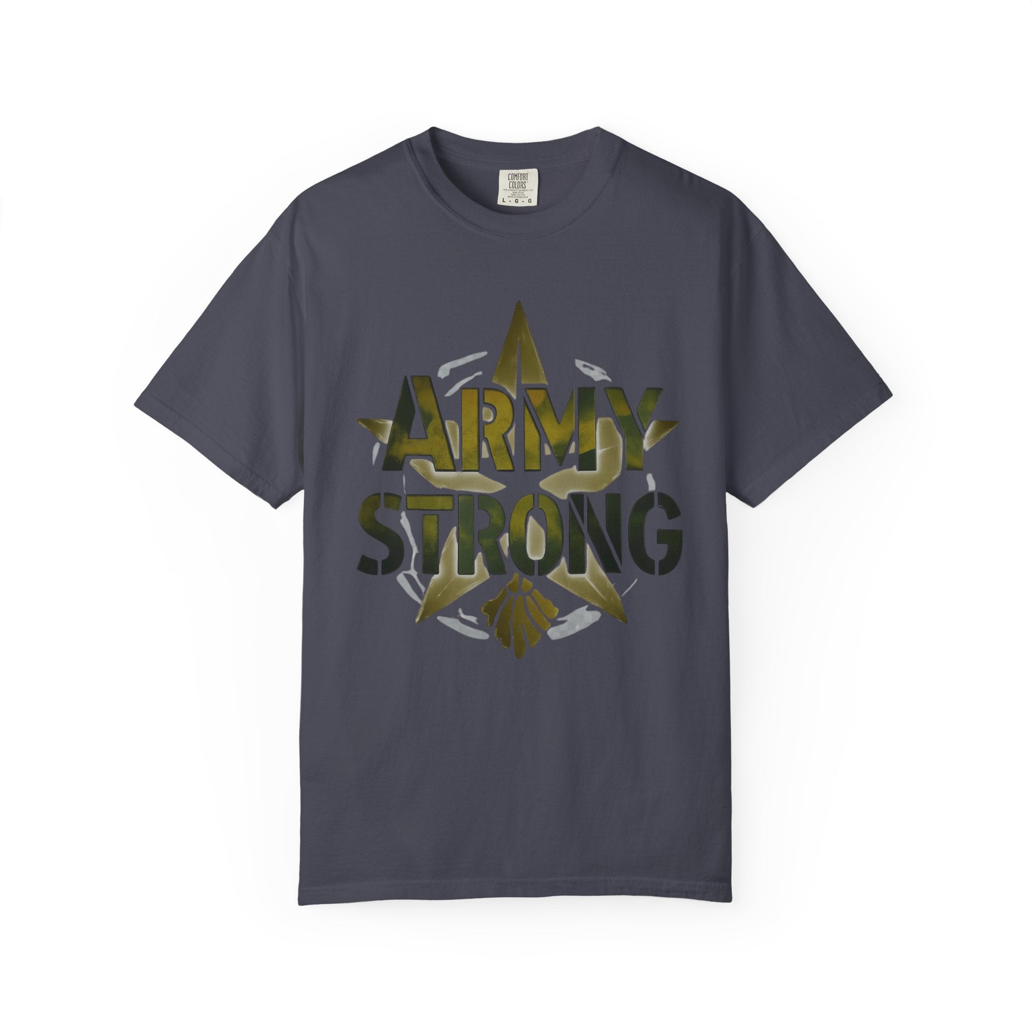 "Army Strong-2" Unisex Garment-Dyed T-shirt