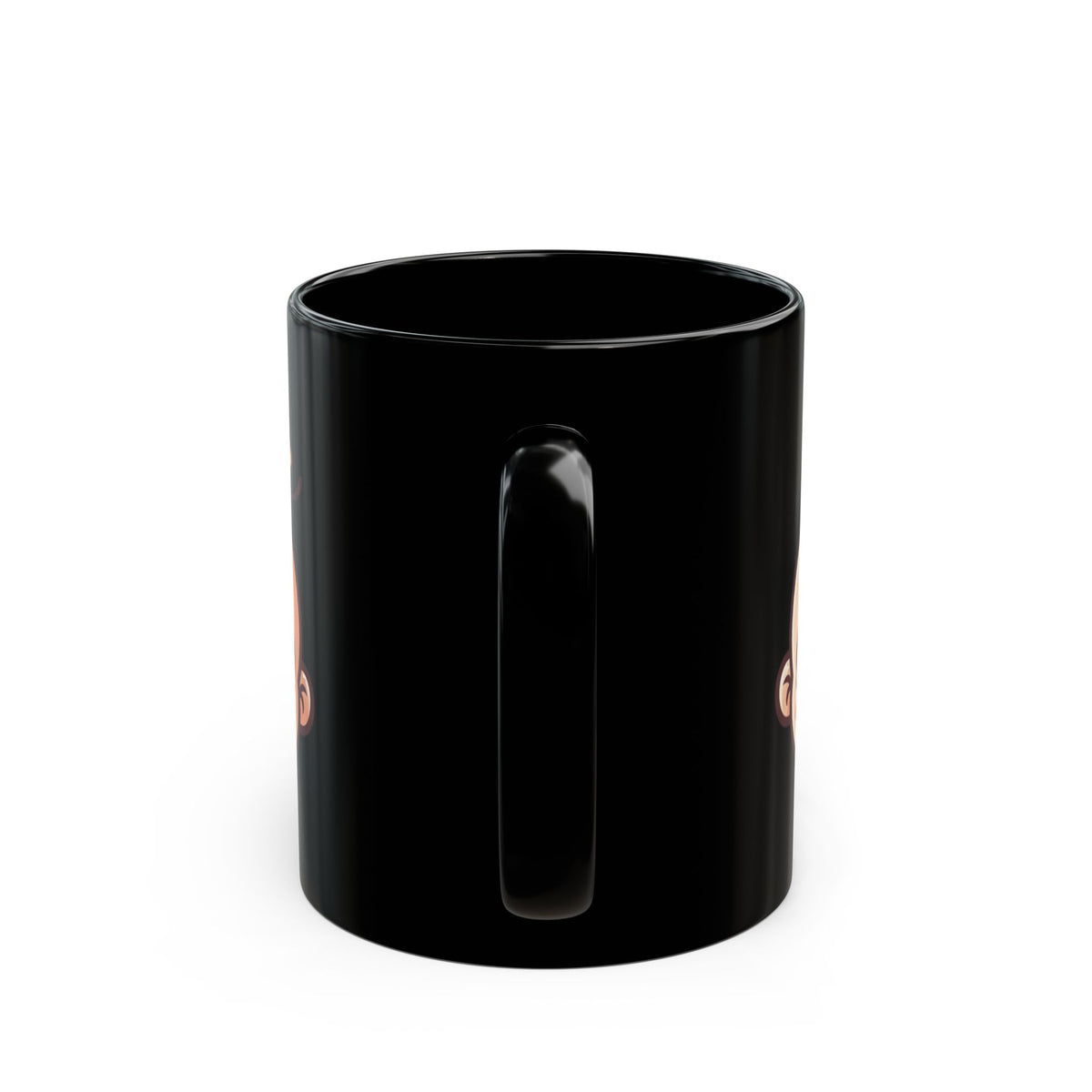 "Sweet Baby Jesus" Black Ceramic Mug — Graphic