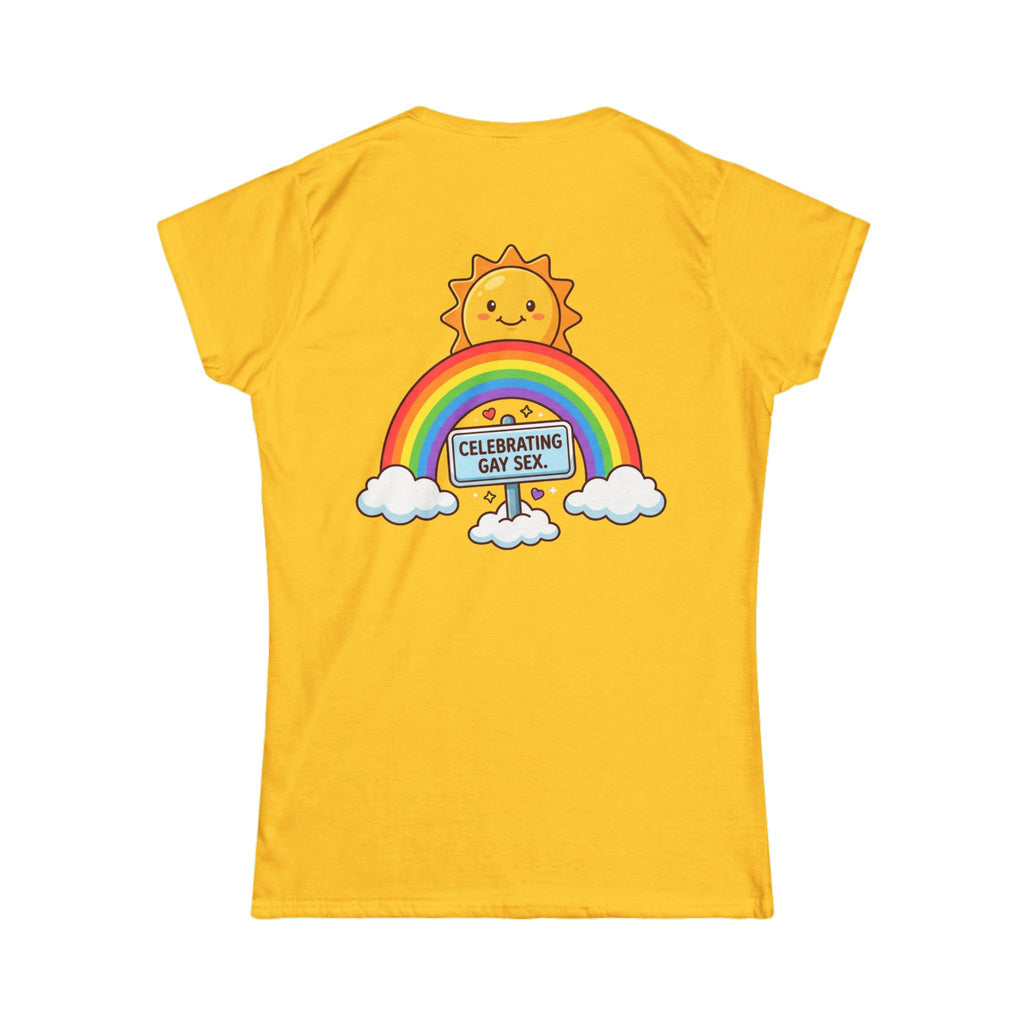 "Celebrating Gay Sex" Women's Tee