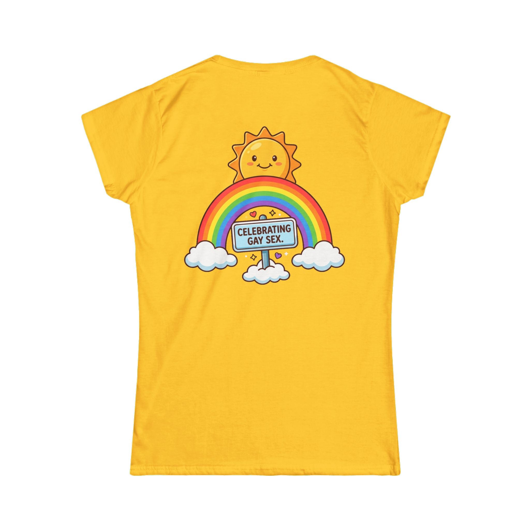 "Celebrating Gay Sex" Women's Tee