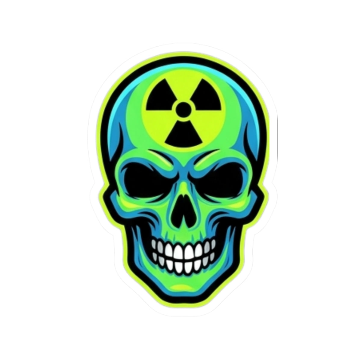 "Radioactive Apparel" Sticker