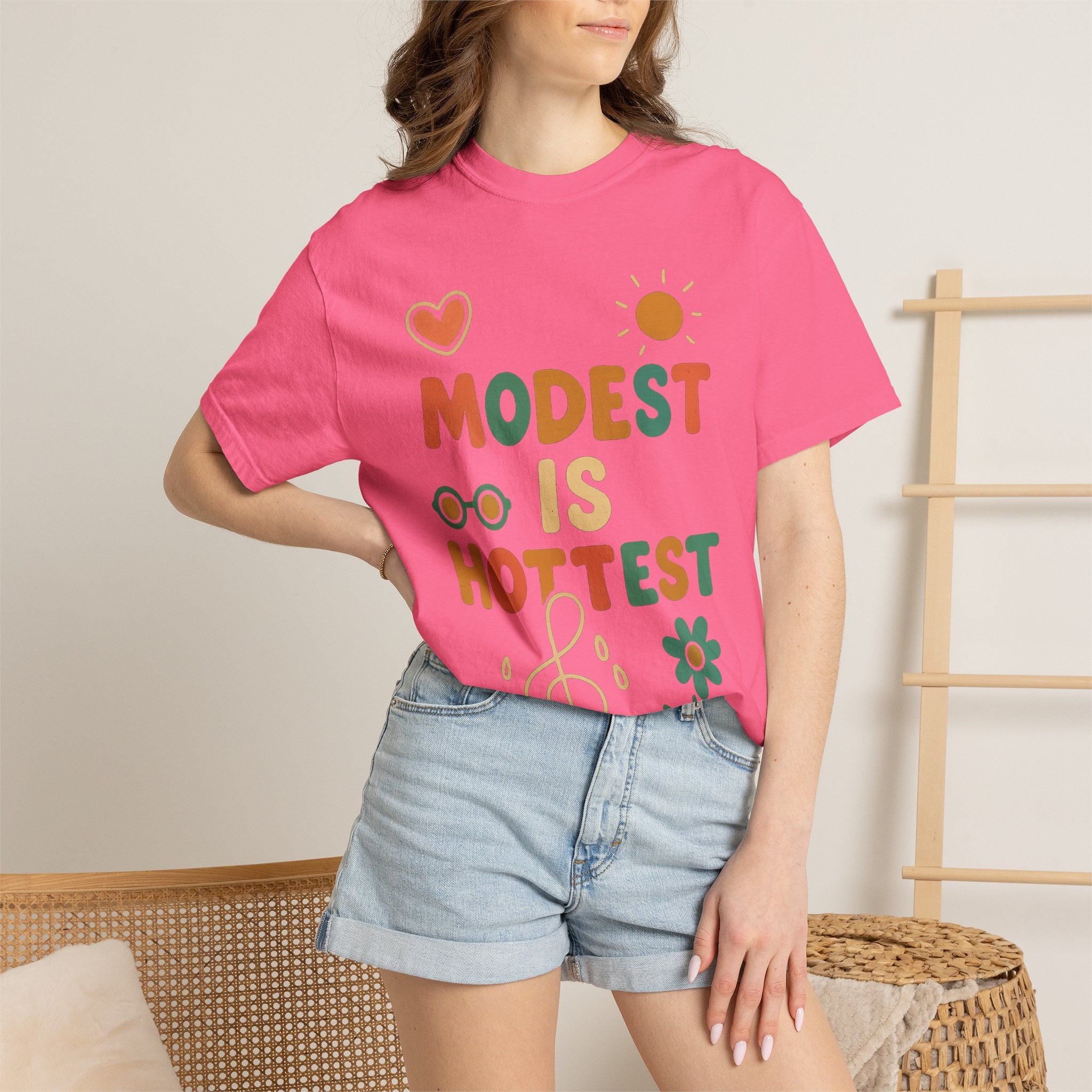 "Modest is Hottest" Unisex Garment-Dyed T-shirt