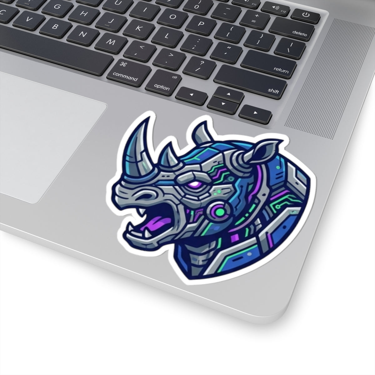 "Cyber Rhino" Sticker