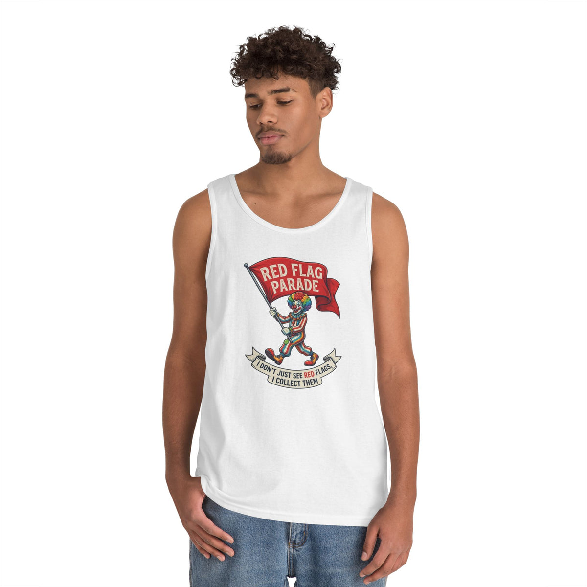 "Red Flag Parade" Tank Top