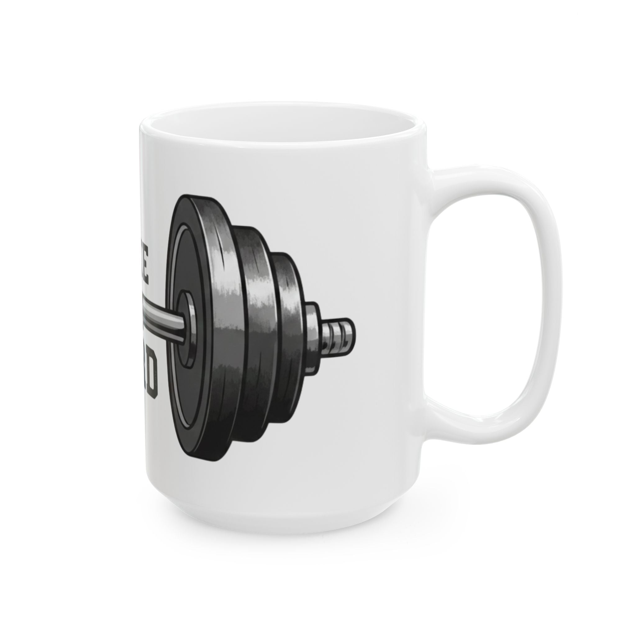 "Make Me Hard" White Ceramic Mug